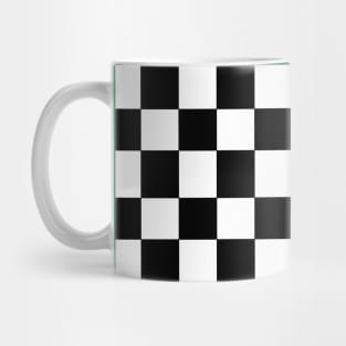 Black and White Blocks Mug